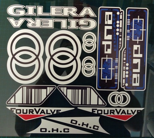 Gilera dna decals stickers - gilera,