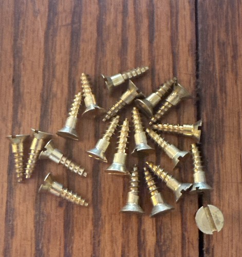 8 wood screws slotted - 5/8,