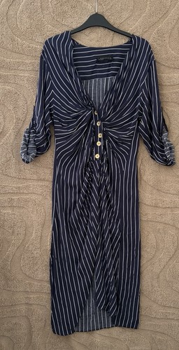Zara woman blue white - zara,