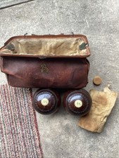 Lignum Vitae Bowls 1920/30