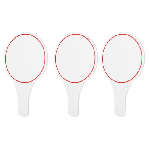 3pcs reusable white - white, foam
