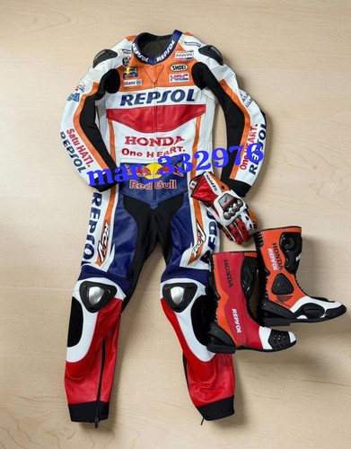 Honda repsol leather motobike - honda,