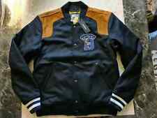 new RRP £500 mens DIESEL jacket suede leather panels W-KISLOV WOOL size XL