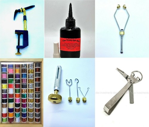 Fly tying fishing - tying,,