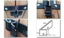 Shed security hasp lock 5mm