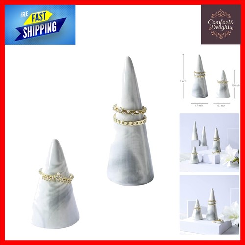 Elegant marble ring holder - marble,