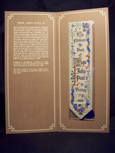 Vintage cash woven bookmark - vintage,
