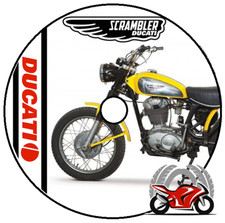 DUCATI SCRAMBLER MANUALE OFFICINA USO E MANUTENZIONE MY 1968 WORKSHOP MANUAL