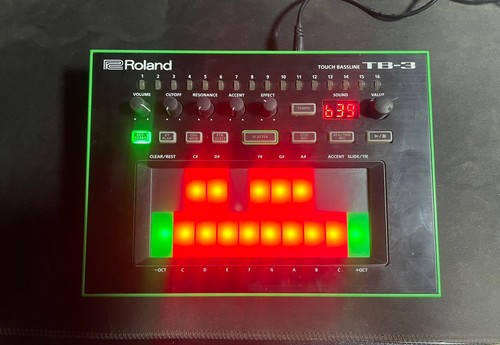 Roland touch bassline - roland, tb-3