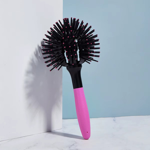 Round bomb hair - bomb, brush