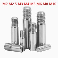 M2 M2.5 M3 M4 M5 M6 M8 M10 304 Stainless Steel Parallel Pin With External Thread