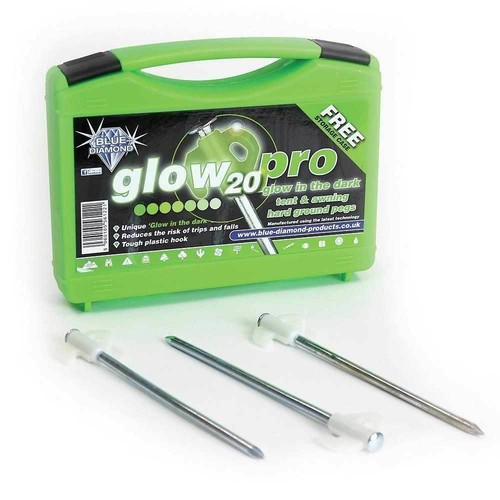Glow the dark tent awning - dark,
