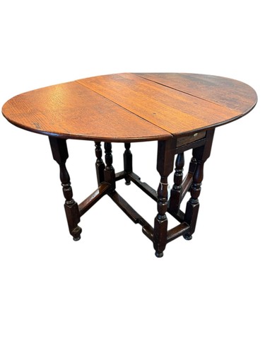 Antique solid oak georgian - solid,