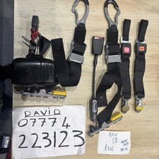 UNWIN Wheelchair Straps With Passenger 3 Point Seat Belt EXTRA STRONG 