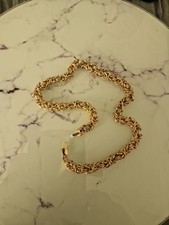 9ct Gold Necklace Heavy.