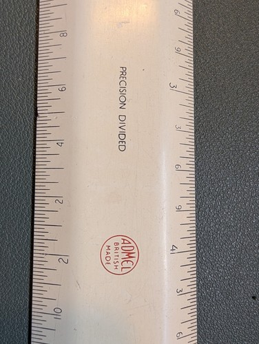 Vintage admel type drafting - admel, a6