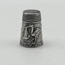Silver Scenes Thimble