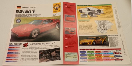 Bmw 1979 1981 mid - m1, 1979-1981