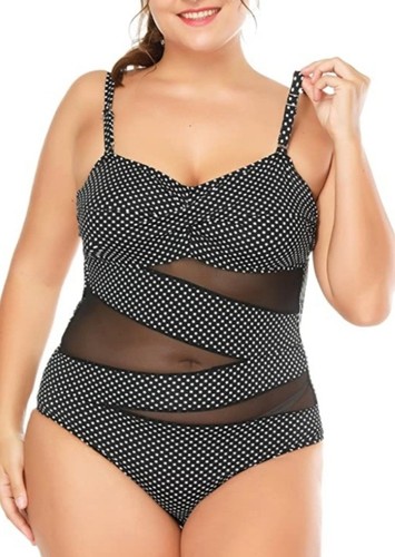 Ashore polka dot mesh - ashore, cutout