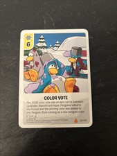 Topps Club Penguin Color Vote