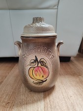 Vintage Rumtopf Stoneware Jar