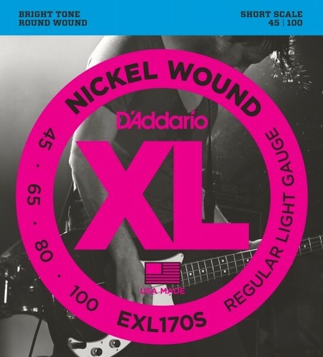 Bass guitar strings addario - bass,