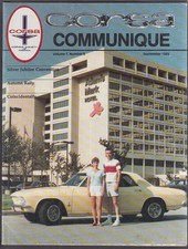 CORSA COMMUNIQUE Xenia OH Rally Corvair 9 1985