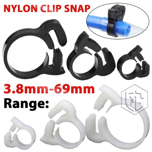 Ratchet clip nylon snap fit - nylon,