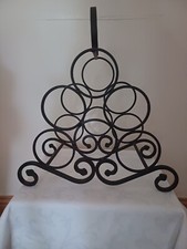 black wine rack free standing