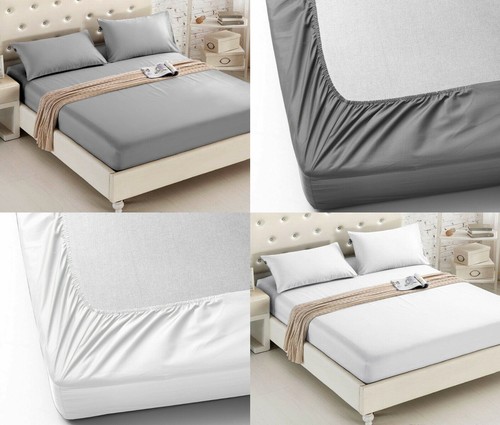 600tc 30cm fitted sheet 100 - 600tc,