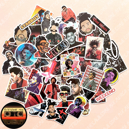 The weeknd music stickers - weeknd,