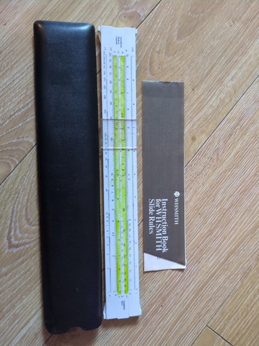 Smith slide rule with - 10",