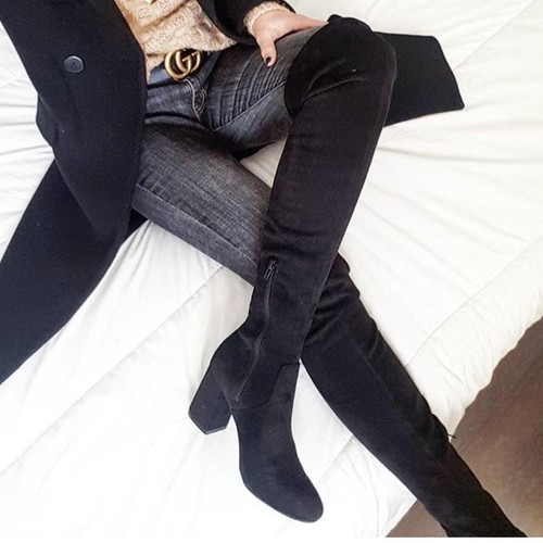 River island black suede - river,