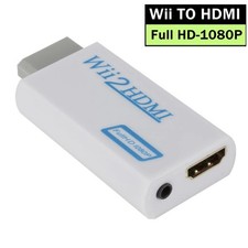 Wii TO HDMI Adapter Converter Wii2HDMI with 3.5mm Audio Video 1080P HD Output UK