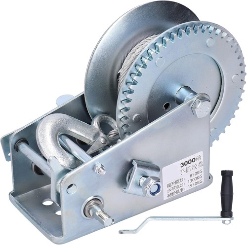 Hand winch self locking - hand,