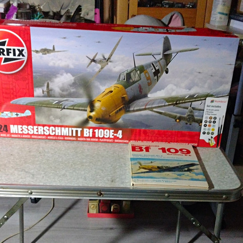 Airfix messerschmitt bf - 1:24,