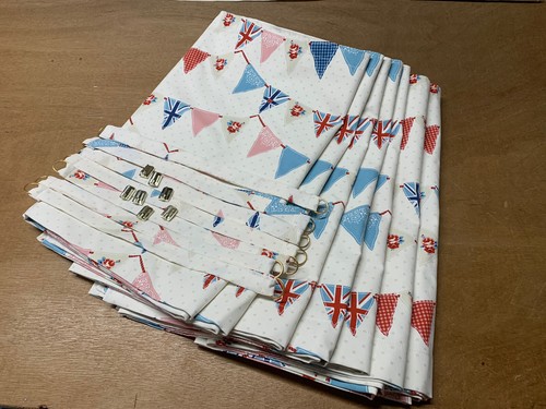 Bunting blue design - design, van