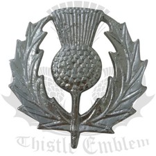 Glengarry Cap Badge Thistle