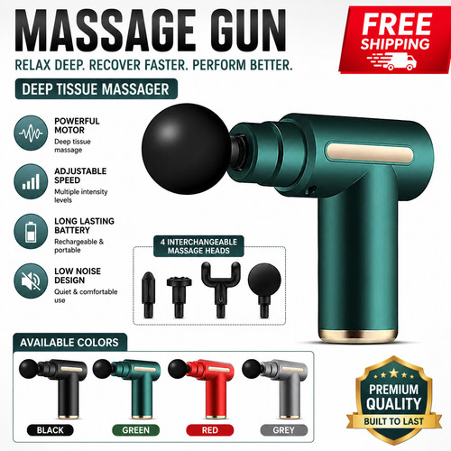 Deep tissue massage gun - deep,