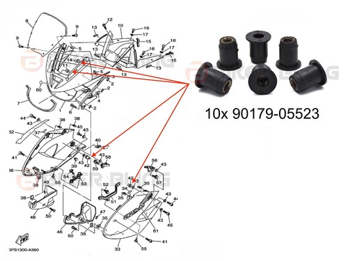 10x yamaha tdm 900 - 10x, 2002-2010