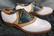 Vintage Footjoy Classics 51565 Saddle Oxford Golf Shoes Size 9.5 D