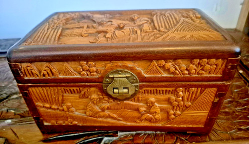 Antique 19th chinese - chinese, carved
