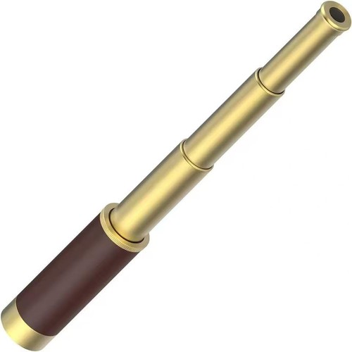 Retro pirate telescope - pirate,