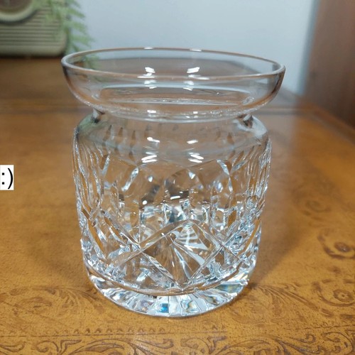 Webb corbett crystal vase - webb,