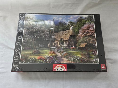 Educa cottage aux roses - roses, 1500