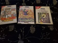 3 Sega Master System Games