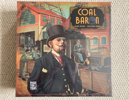 Coal baron board - board, game
