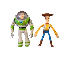 2 x Toy Story Figurines Woody