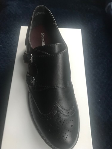 Leather shoe size 37 - 4./37., twin