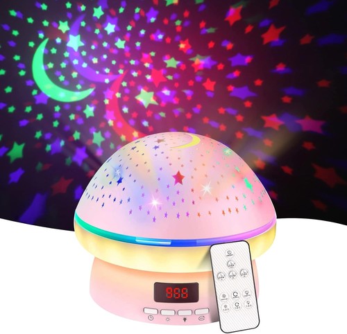 Pink led night lamp girls - led, room